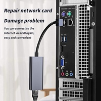 Adaptador de Red Ethernet USB 3.0 a Gigabit RJ45 de 1000 Mbps para Computadoras de Escritorio, Portátiles, Notebooks y Más Dispositivos