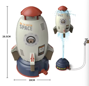 Lanceur de fusées à eau en plastique, jouet de jardin, jeu d'extérieur sous pression pour enfants de 5 ans et plus, unisexe, boîte, marque OEM - Product Image 4