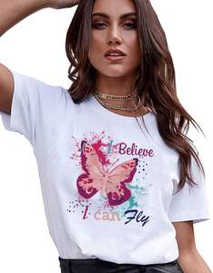 Pegatinas de transferencia de calor de planchado de mariposas de colores adecuadas para camisetas Jeans mochilas sombreros ropa DIY calcomanías decorativas - Product Image 3