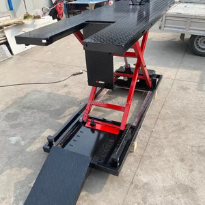 Platform Pengangkat Sepeda Motor Elektro-Hidrolik 360kg <span class=keywords><strong>Scissor</strong></span> <span class=keywords><strong>Lift</strong></span> untuk Motor, Motor Roda Tiga, Dune Buggy, UTV, Pengangkat Sepeda - Product Image 2