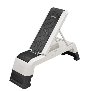 Panca Pieghevole Regolabile Unisex Reebok Deck <span class=keywords><strong>Bianca</strong></span> con Telaio in Acciaio, Lunghezza 121,5 cm, per Uso Interno - Product Image 2