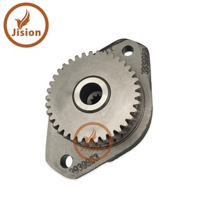 JISION 6BT Diesel Engine Hydraulic <b>Pump</b> Adapter Excavator Spare Parts 3939963 3936224 3923321 3910655 3903106 - Product Image 1