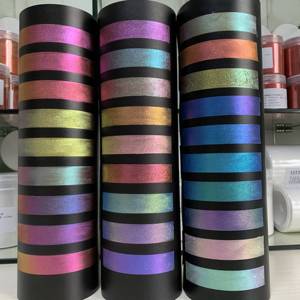 Rossetto ossido rosso mica vernice in polvere hyrox eco resina pigmento fotoluminescente adrenocrome <span class=keywords><strong>glitterato</strong></span> vetro di qualità cosmetica - Product Image 3