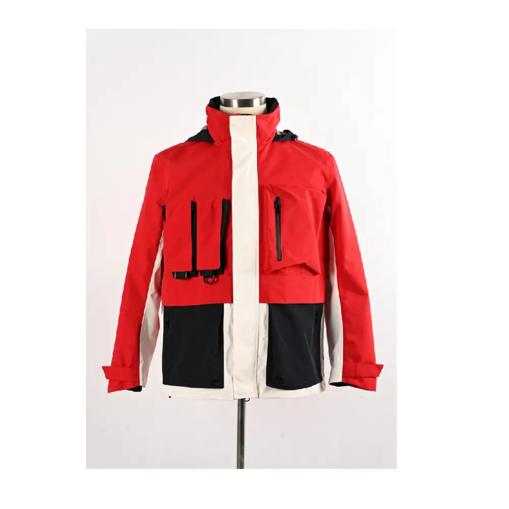 High Quality Men Outdoor Ski Polyester Multi-Color Padded Jacket Coat Heavy Jacket