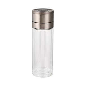 One Button Quick Opening Glass Cup High Temperature Resistant Large Capacity Car Water Cup Office Use Business Gift - Product Image 3