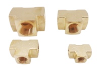 Raccord en T égal forgé femelle haute pression fileté NPT 1/2 pouce pour plomberie