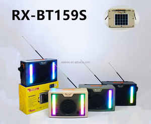 ELETREE RX-BT159S Petite Taille 9 Types Lumière Disco BT Plaque Solaire et Radio Sanio Imprgn Postes Radio pour <span class=keywords><strong>la</strong></span> Maison - Product Image 2