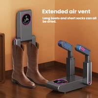 Séchoir à chaussures électrique portable, désodorisant, pour chaussures de sport, bottes, chaussures de travail et autres chaussures humides