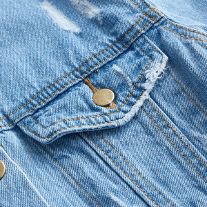 Vestes en jean fantaisie personnalisées pour enfants avec logo, sans marque, provenant du marché chinois - Product Image 4