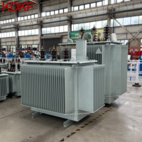 Transformateur de distribution triphasé à double enroulement série S13-M 115 kV 50/60 Hz avec changeur de dérivation hors circuit, immergé dans l'huile et étanche