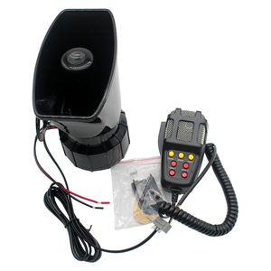 Alarme électronique sans fil 12V pour voiture avec haut-parleur 130dB 100W Sirène d'incendie Klaxon Tweeter Design Accessoires de voiture - Product Image 5