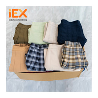 Rok Vintage China Indetexx Vip Girls, Pakaian Bekas Musim Panas, Kondisi Bersih 90%, Ukuran S-XXXL