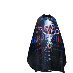 Cape de barbier professionnelle en polyester imperméable, cape de coupe de cheveux pour coiffeurs, 160x140cm - Product Image 1