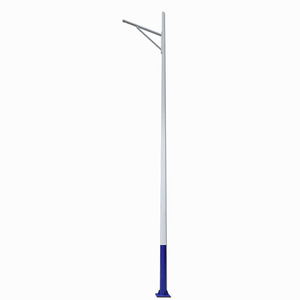 Poteaux d'éclairage routier municipaux de 6 à 12 mètres, poteaux octogonaux coniques, lampadaires à haut mât galvanisés à chaud pour travaux d'ingénierie - Product Image 4