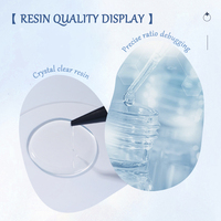 Résine UV Époxy de Doming en Gros, 250g, Adhésif Dur Transparent Cristal pour Bijoux et Art, Kit de Résine en Vrac à Prix Avantageux