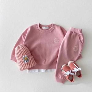 Conjunto de Ropa Infantil de Dos Piezas de Algodón Puro para Otoño e Invierno, Estilo Moderno - Product Image 5