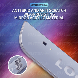 RUTENSE car atmosphere lights welcome Sill Light lampada a pedale ricaricabile dream color Wireless LED <span class=keywords><strong>luci</strong></span> Decorative per porte <span class=keywords><strong>auto</strong></span> - Product Image 5