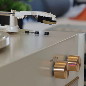 Élégant blanc USB musique <span class=keywords><strong>platine</strong></span> phonographe lecteur nostalgique <span class=keywords><strong>vinyle</strong></span> tourne-disque accessoire nouveau Design Audio vidéo accessoire - Product Image 4