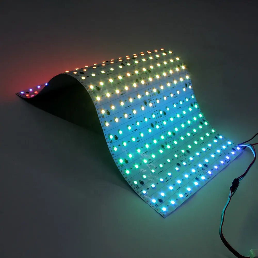 Benutzer definiertes Papier Thin Luces Cut table 24V Dimmbare Flexibilität Panel Flex Hintergrund beleuchtung Flexible SMD LED-Licht platte für Stein