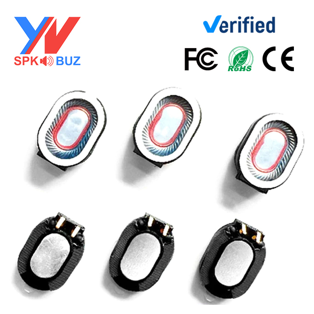 Factory Customize 2014 20*14*4.1MM 8Ohms1W Oval Bullet Pin Miniature Dynamic Speaker Plastic Shell for Electronic Voice Products