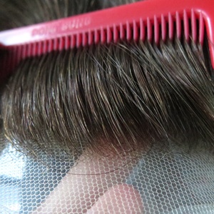 Bh ren-đầy đủ pháp ren cũng tẩy trắng phía trước knots tóc con người thay thế người đàn ông tóc giả tóc giả tóc con người hệ thống - Product Image 4
