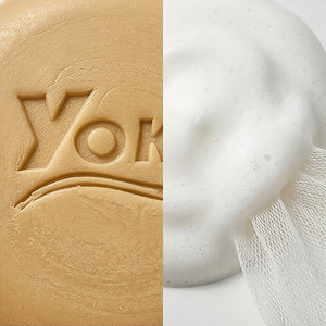 Y762 โยโกะ โกลด์ มูส โซป มิลค์กี้ ดริป 100 กรัม นมและกลิ่นวานิลลา ให้ฟองโฟมเข้มข้น ให้ผิวเปล่งประกายอย่างเป็นธรรมชาติ ไม่ทำร้ายผิว - Product Image 5