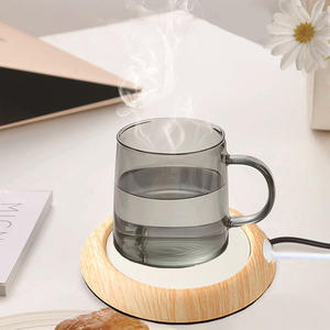 Tasse à thé électrique portable intelligente alimentée par USB, promotionnelle, maintien au chaud, mug à café chauffant avec base en <span class=keywords><strong>feutre</strong></span> - Product Image 5