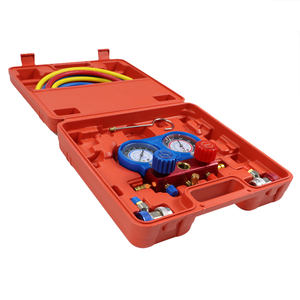 Manifold Meteran <span class=keywords><strong>Gas</strong></span> Dingin Umum, Sistem Pendingin Udara Mobil R134a Manifold Meteran Refrigerant - Product Image 4