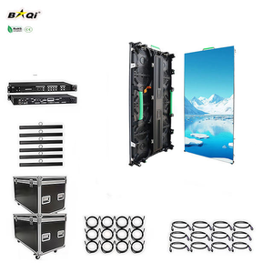 หน้าจอ LED กันน้ำ HD P2.6 P2.9 P3.91 ผนัง LED เคลื่อนย้ายได้ ให้เช่าจอวิดีโอ LED สำหรับเวที จอ LED ภายในและภายนอกอาคาร - Product Image 1