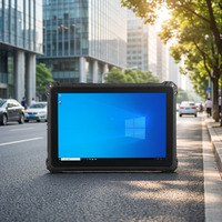Tableta Robusta para Vehículos con Montaje Exterior, 10 Pulgadas, Win10, 4G LTE, GPS y Controlador RFID