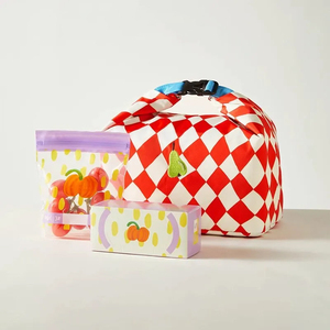 Nouveau sac isotherme pour étudiants, design de dessin animé, capacité réglable, imperméable, sac à bento, adapté aux déplacements des étudiants - Product Image 2
