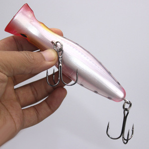 Leurre rigide popper pour la pêche, appât artificiel idéal pour la chasse au <span class=keywords><strong>poisson</strong></span>, nouveau design, 120mm, offre spéciale - Product Image 5
