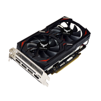 Kartu Grafis Gaming Centaur RX 580 8GB 2048SP Multi Port GDDR5 256Bit PCI-E 3.0 Radeon GPU DVI+DPI Back Plate Produk Bekas
