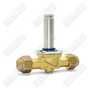 Válvula solenoide de refrigeración EVR6 3/8 ''2 vías SAE 032F8072 para aire acondicionado 12V 24V 110V 220V 230V DC AC - Product Image 3