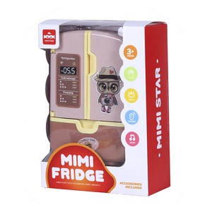 <span class=keywords><strong>Giocattolo</strong></span> Multifunzionale per Bambini 2-4 Anni: Frigorifero in Plastica con Luci e Musica per Giochi di Ruolo in Cucina - Product Image 6