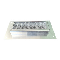 Filtre à air lavable en maille métallique d'aluminium et acier inoxydable, pré-filtre pour climatiseur HVAC, filtre de remplacement G3