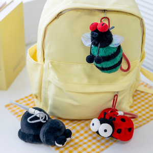Nouveau produit : Pendentif de sac original de la série Insectes, amusant et créatif, motifs Moustique, Coccinelle, <span class=keywords><strong>Luciole</strong></span>, Fourmi Rouge - Product Image 3