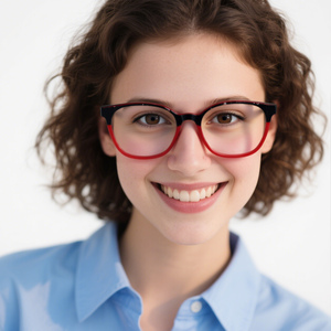 Occhiali rotondi classici da donna in acetato resistente montatura per occhiali in acetato di alta qualità - Product Image 1