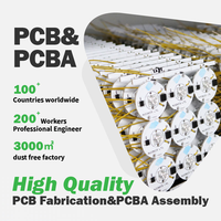 Servicio Personalizado de PCBA SMT, Ensamblaje de PCB LED de Aluminio, ISO9001, RoHS, Alta Confiabilidad, Proveedor de PCBA en China
