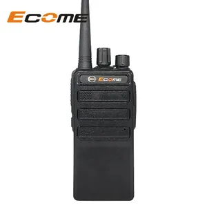 Radio ET-99 Komunikasi Ecome, Jangkauan 3Km 8W Usb Dapat Diisi Ulang