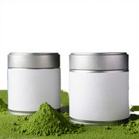 Teh Hijau Matcha Longjing 43 Bubuk Organik Premium Asli Buatan Tangan Kelas Seremonial Kemasan Kaleng OEM 50g Zhejiang