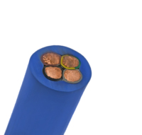 Hochleistungs-flexibles flaches rundes EPR PCP EPDM-Gummi-Trinkwasser 300/500V 380V Tauch-Flachwasserpumpen-Stromkabel