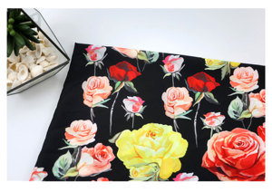 Tissu tissé en crêpe de polyester léger WI-B06 <span class=keywords><strong>multi</strong></span>-motifs, service d'impression numérique personnalisé pour robe - Product Image 2