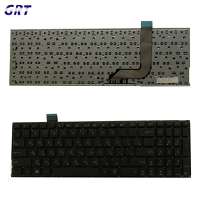 Nuevo teclado para portátil ASUS VivoBook 15 A542U A580 X542 X542UQ X542UR X542BA X542B X542U, diseño ruso RU, OEM, sin marco - Product Image 1