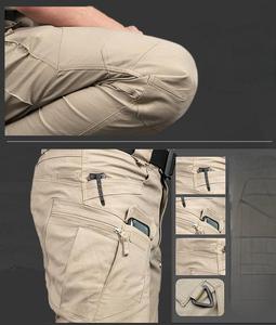 Pantalones deportivos informales de verano para hombre, cintura alta, ajuste holgado, cordón, cien estilos, Material de poliéster de seda helada, drapeado recto - Product Image 6