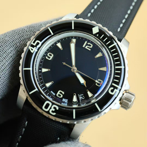 Reloj de Buceo de Alta Gama para Hombre, Nuevo Estilo de Lujo, con Indicador de Fecha, Antimagnético, Luminoso, Cristal de Zafiro, Correa Negra, Esfera Negra, Bisel Negro, 300M - Product Image 2
