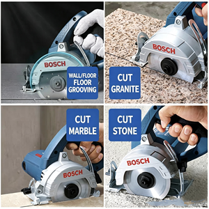 Coupe-carreaux électrique portable professionnel GDM 13-34 GDC 140, 1300W 1400W, machine à diamant pour travaux de construction - Product Image 4