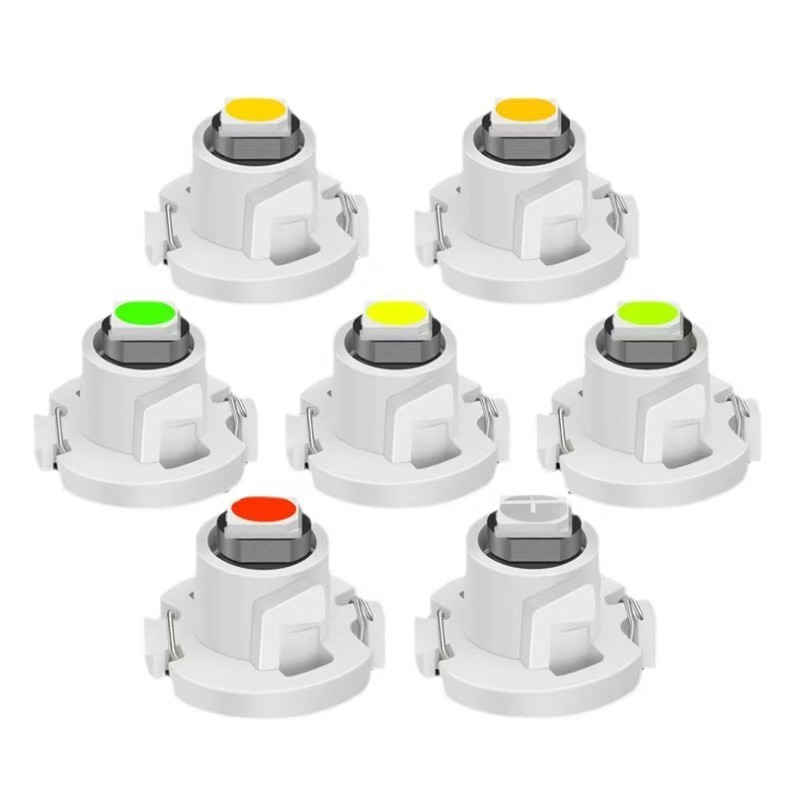 Hot-selling Universal Fitment Car Dashboard Lamp T3 T4.2 T4.7 Led High-brightness Indicator Light 12V 3030 Air Conditioning Lamp