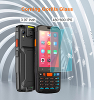 Tablette Android PDA - 4 pouces Full HD, 32 Go de stockage, double SIM, 4G LTE IP65 Étanche à la poussière/à l'eau, batterie 5000 mAh