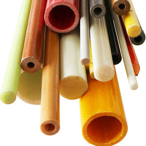 Tige en fibre de verre écologique Tige élastique solide isolante électrique Poteau en fibre de verre solide - Product Image 1